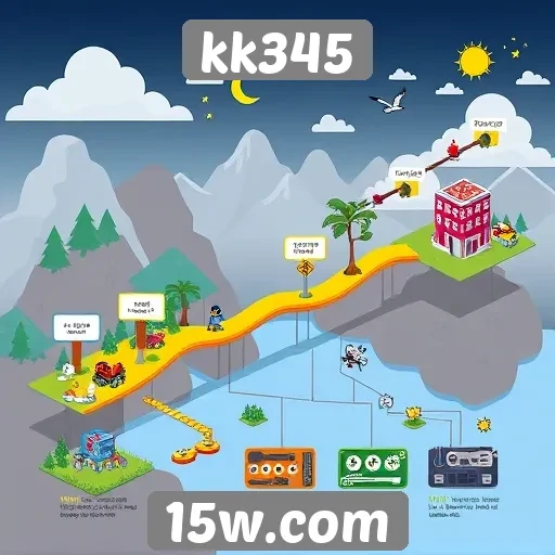 História e evolução do site de jogos kk345